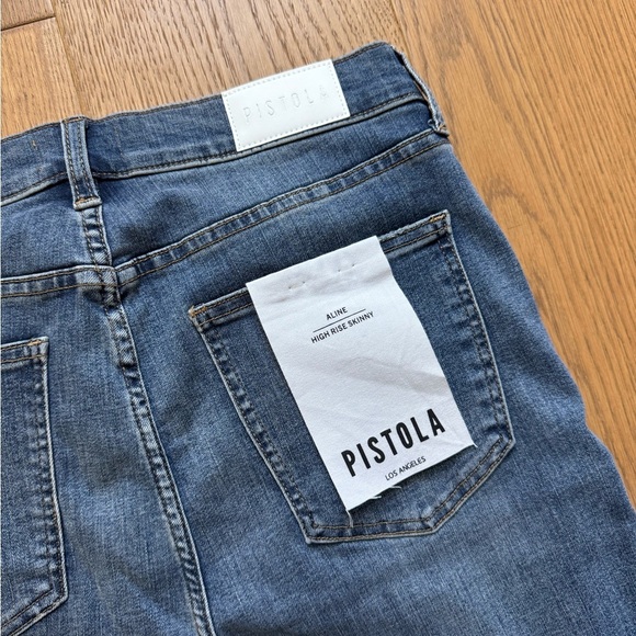 Pistola Aline High Rise Skinny - Size 31 - NWT - Medium Blue Wash - Picture 6 of 6
